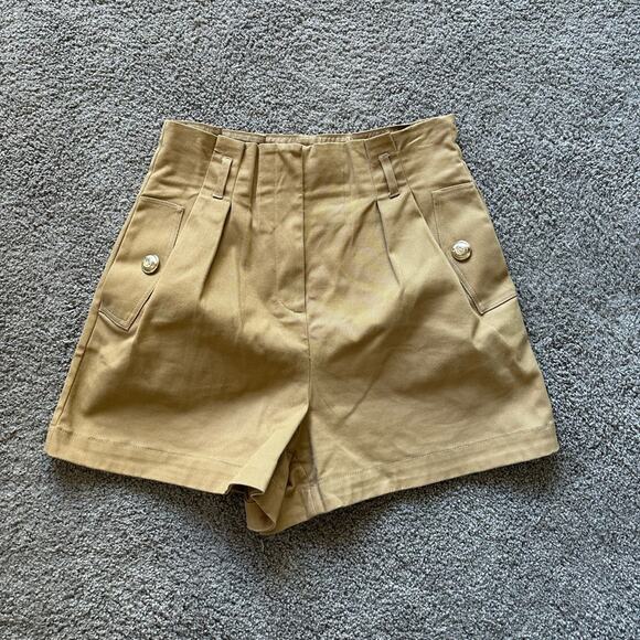 Maje Ipure Cotton Shorts - Picture 1 of 6